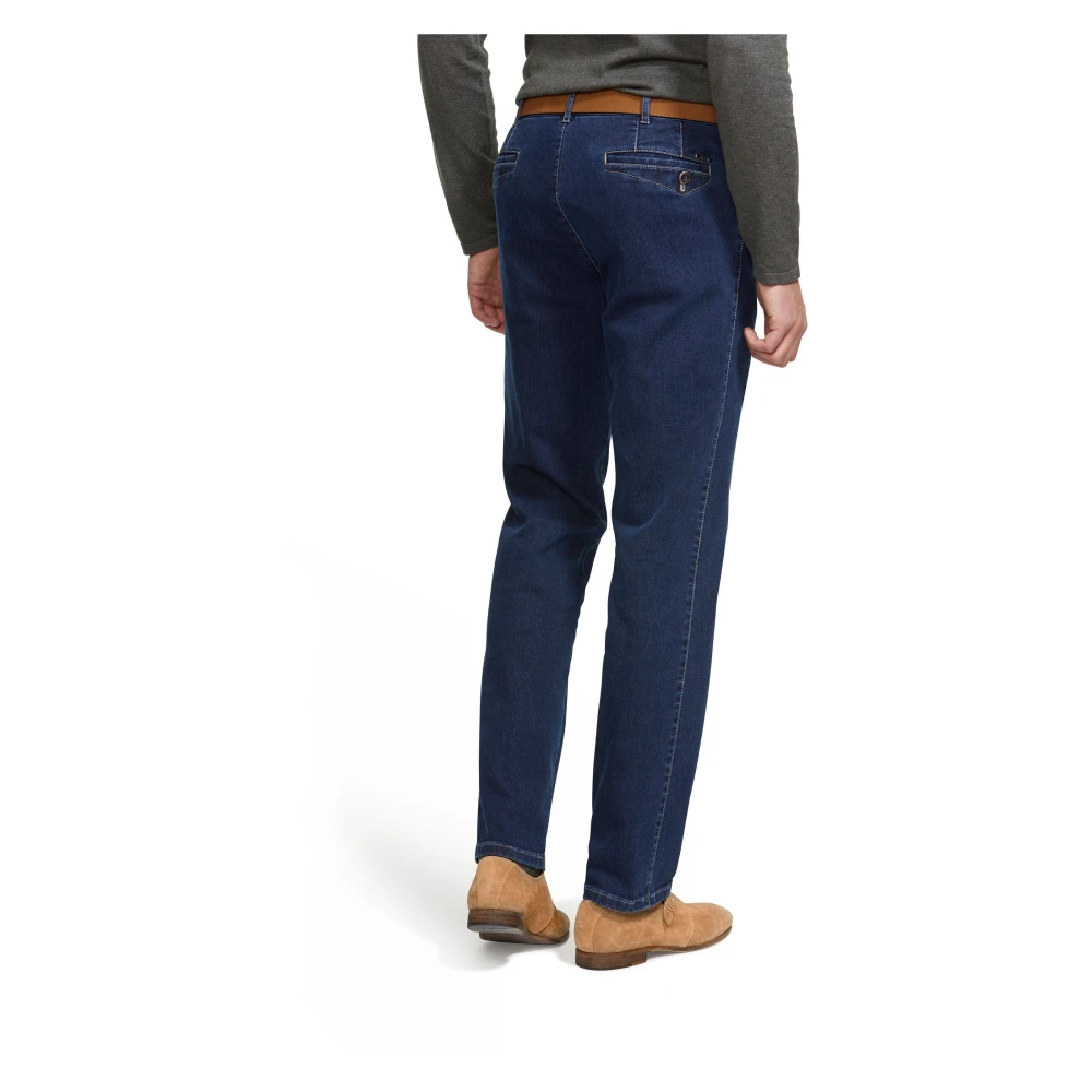 Meyer Stretch Denim Swing Pocket Jeans Blue Heren