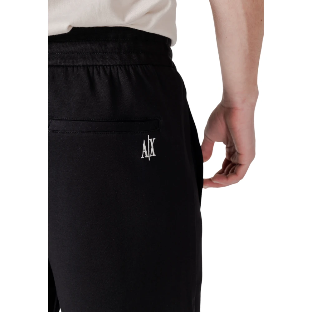 Armani Exchange Heren Sport Bermuda Shorts Black Heren