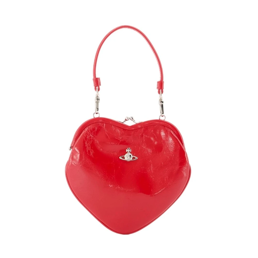 Vivienne Westwood Belle Heart Frame Purse - Female - Shoulder Bags - Red - One Size - Bags