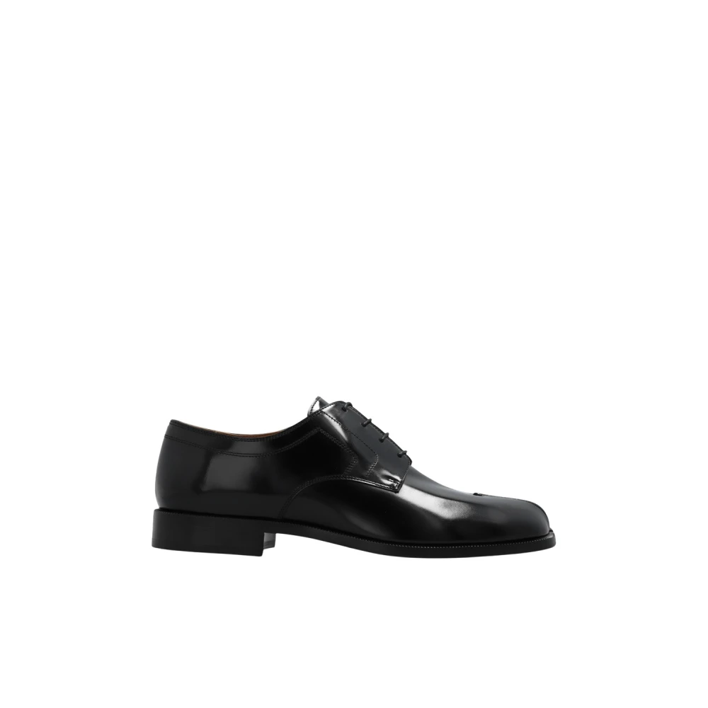 Maison Margiela Zapatos Con Cordones Tabi Shoes Hombre Negro 40 Eu