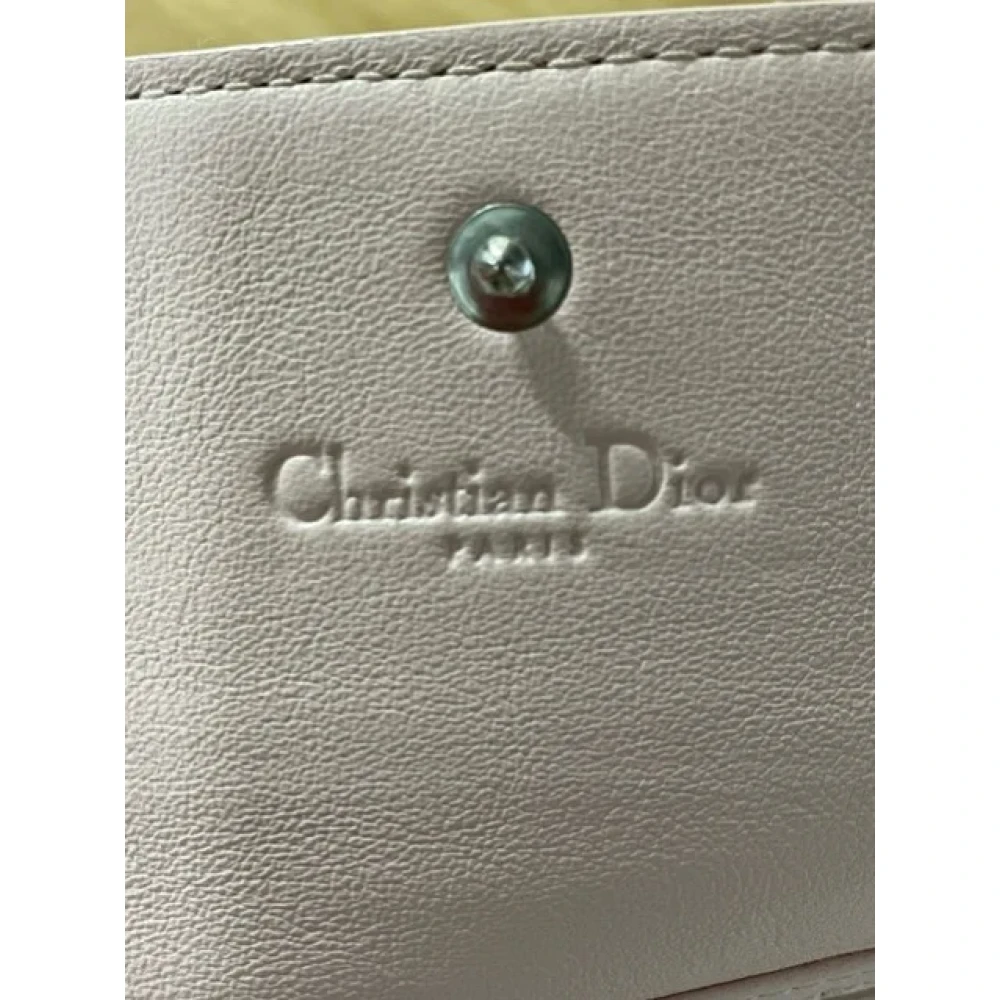 Dior Vintage Pre-owned Leather clutches Pink Dames