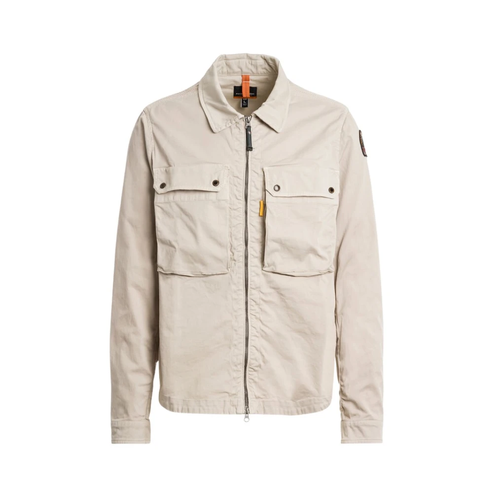 Parajumpers Men's Beige Tel - Overshirt