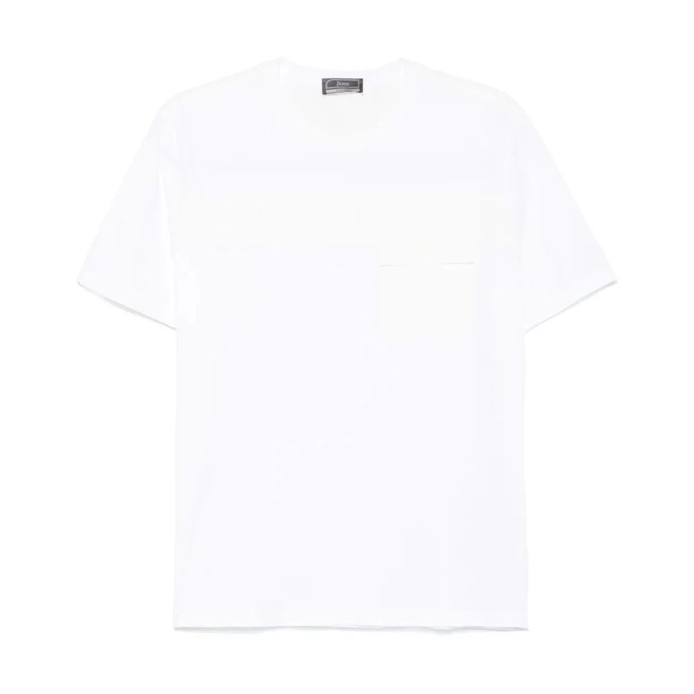 Herno - Tops > T-Shirts - White - Herno - Modalova