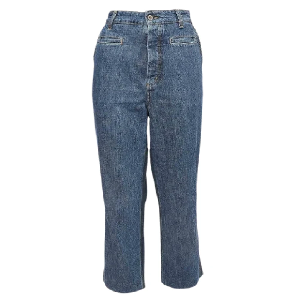 Loewe Pre-owned Denim jeans Blue Dames
