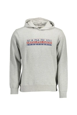 Grå Hoodie i Bomull Elevated Stil