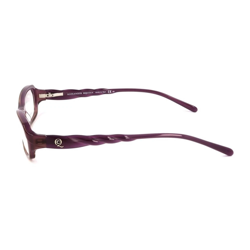 alexander mcqueen Paarse Acetaatmonturen voor Vrouwen Purple Dames