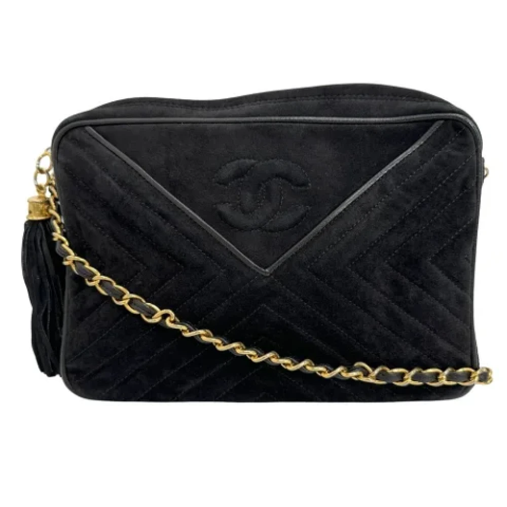 Chanel Vintage Pre-owned Fabric chanel-bags Black Dames
