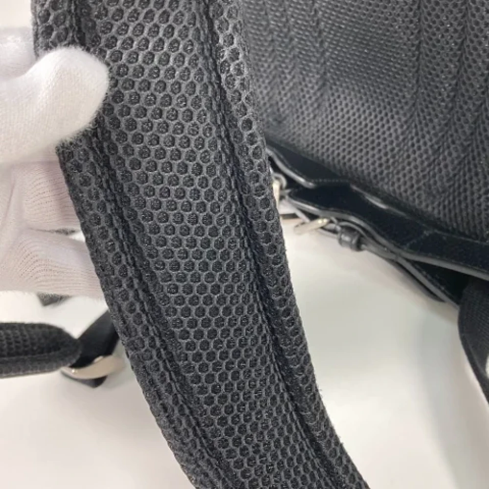 Gucci Vintage Pre-owned Canvas gucci-bags Black Heren