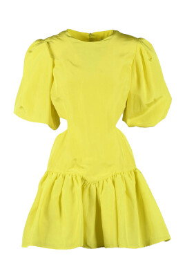 robe-ballon-avec-manches-bouffantes