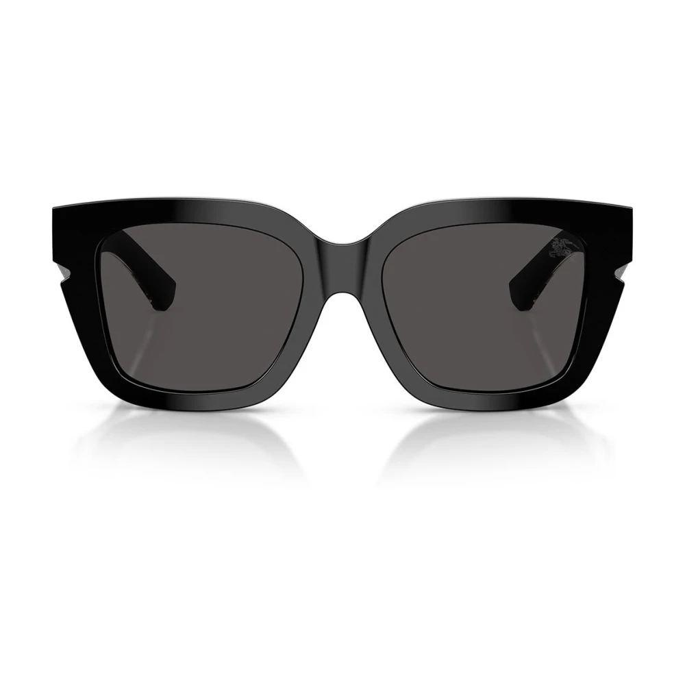 Burberry Unisex Black Be4453 Sunglasses - Sunglasses - 54 Mm - Accessories