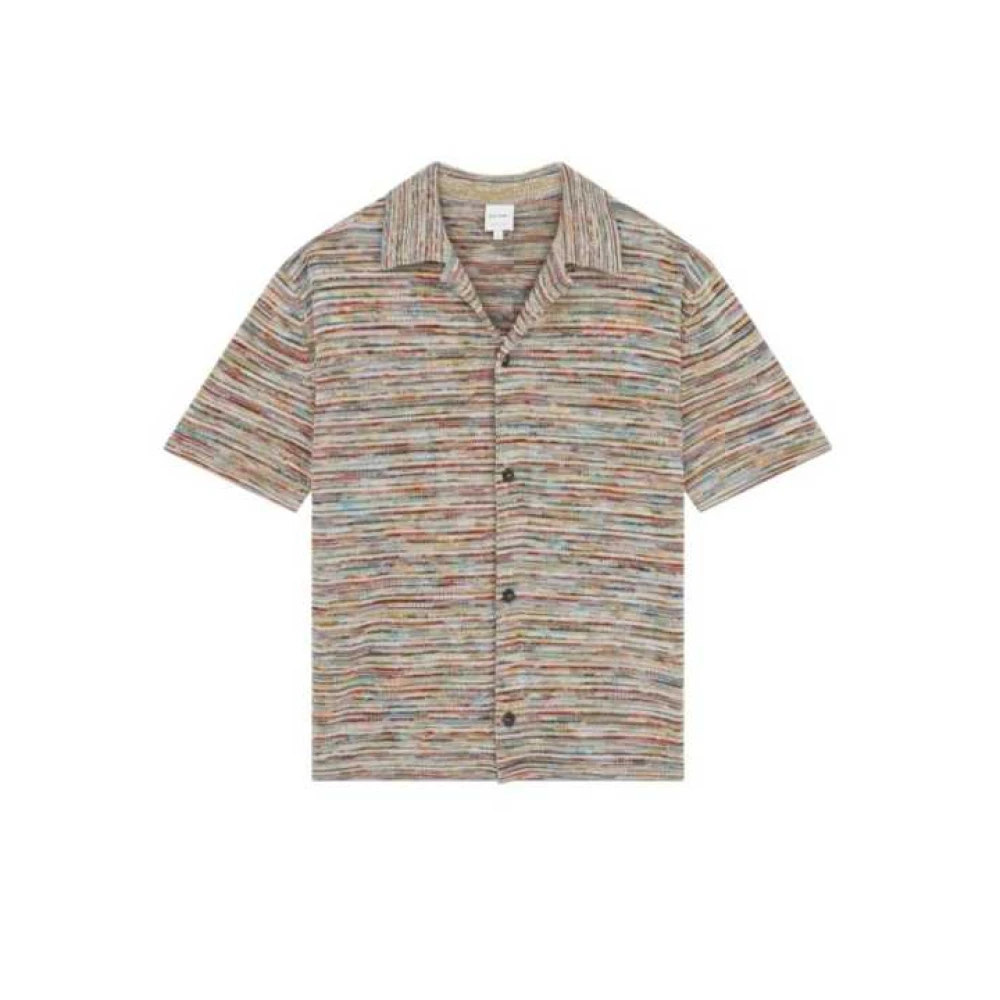 Paul Smith Uomo Multicolor Bayadere Faded Motif Polo Shirt