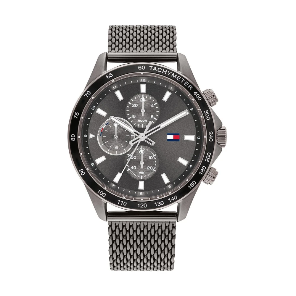 Tommy Hilfiger - Chronograph Watch - Accessories - Herren - Grau - One Size - Image 3