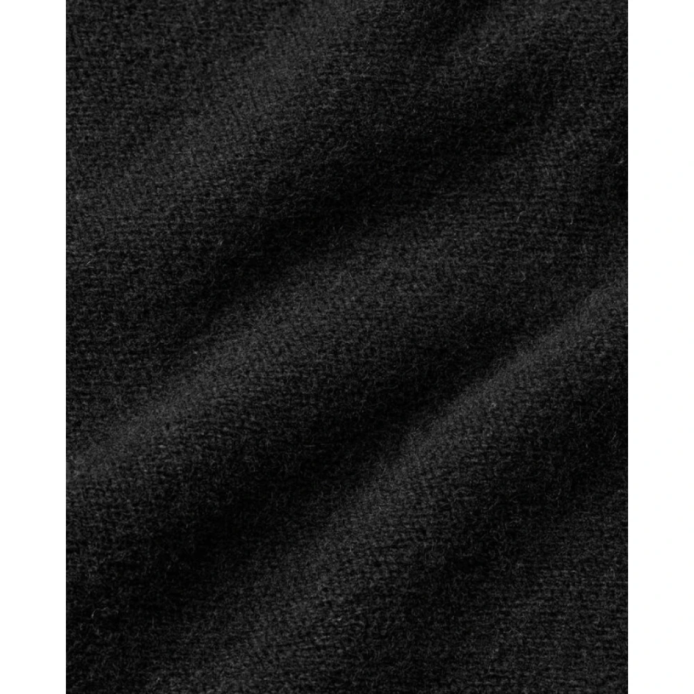 Masai Feminine Gebreide Top met Strikdetail Black Dames