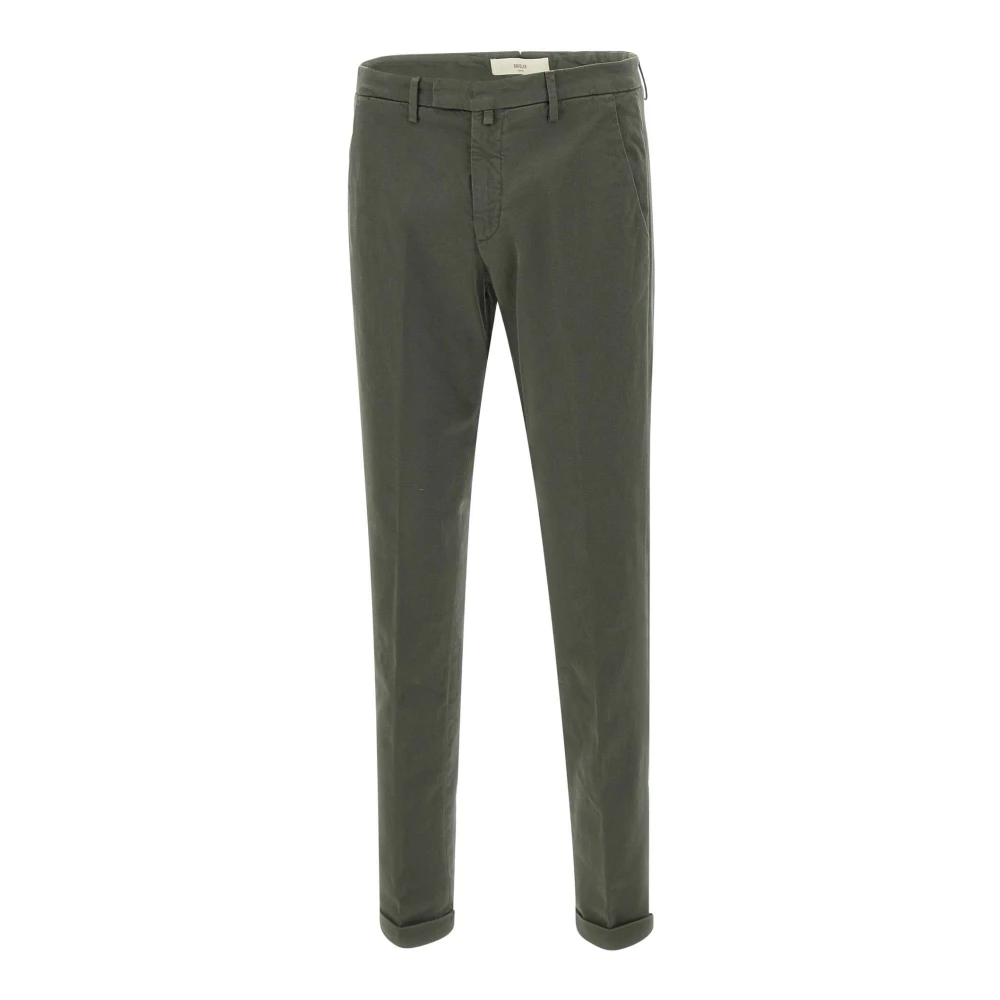 Briglia Groene katoenen en modale broek Green Heren