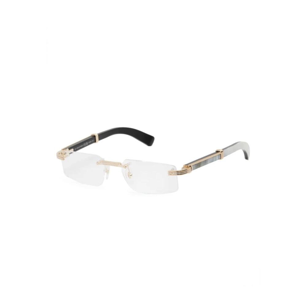 Cartier Men's Yellow Glasses, 55 Mm, Optical Frame