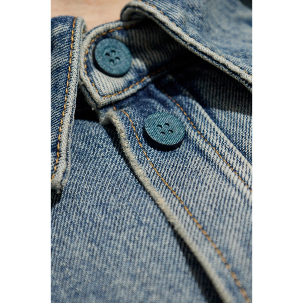 Balenciaga Denim overhemd Blue Heren