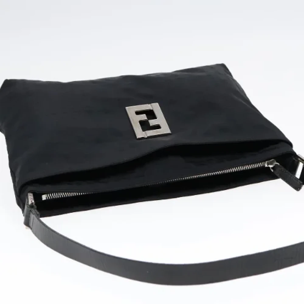 Fendi Vintage Pre-owned Canvas fendi-bags Gray Dames