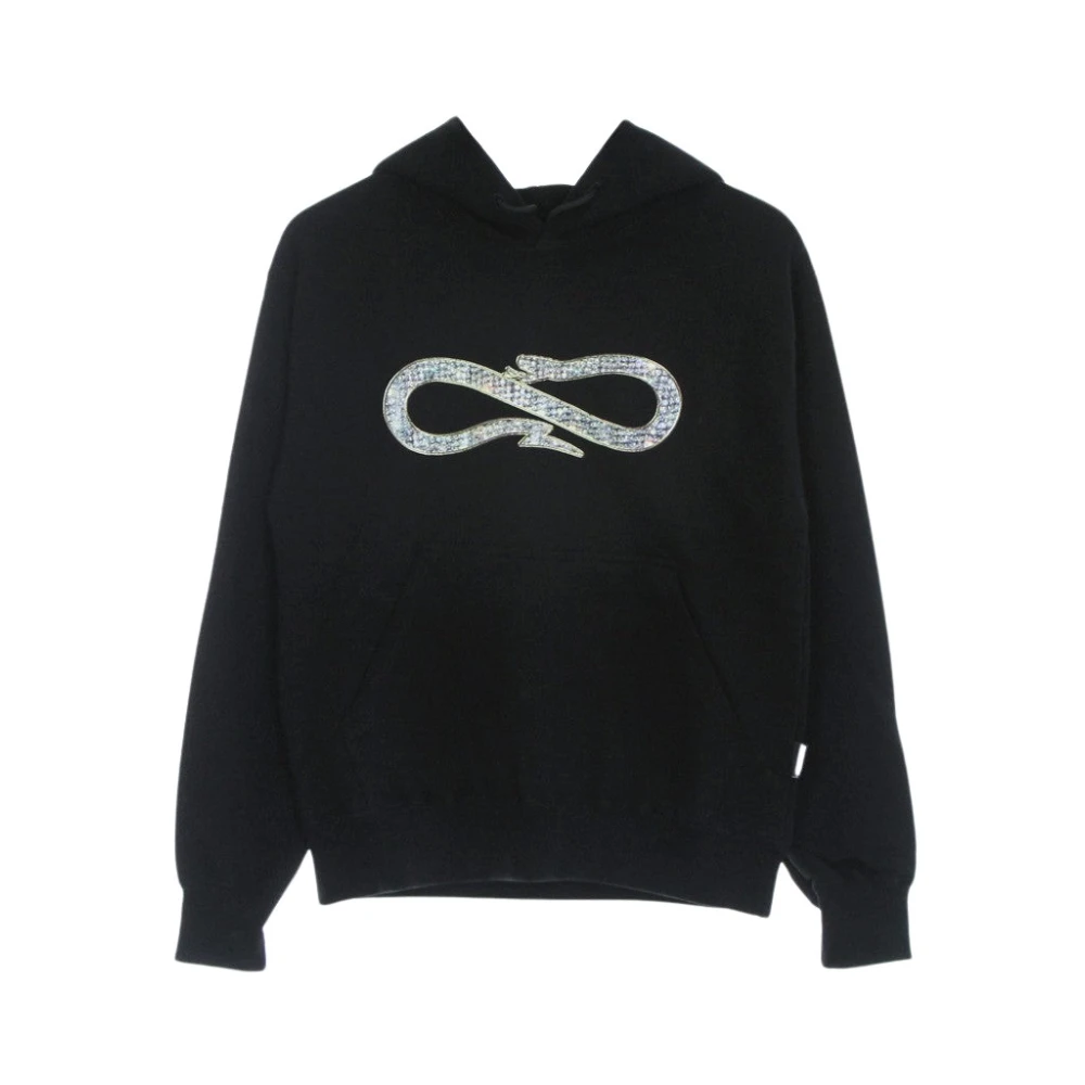 Propaganda Diamanten Hoodie Zwart Lichtgewicht Sweatshirt Black Heren