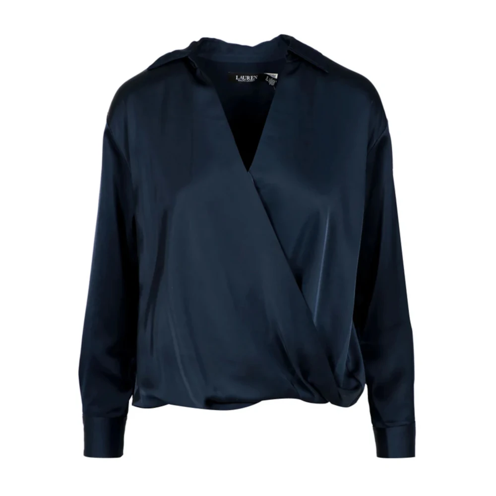 Ralph Lauren Blouse Blue Dames