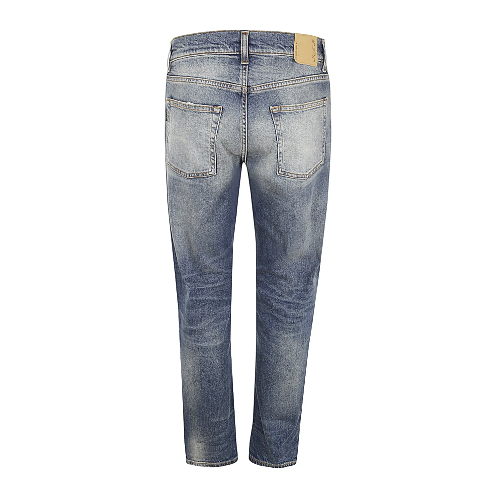 Haikure Blauwe Tokyo Slim Jeans Blue Heren