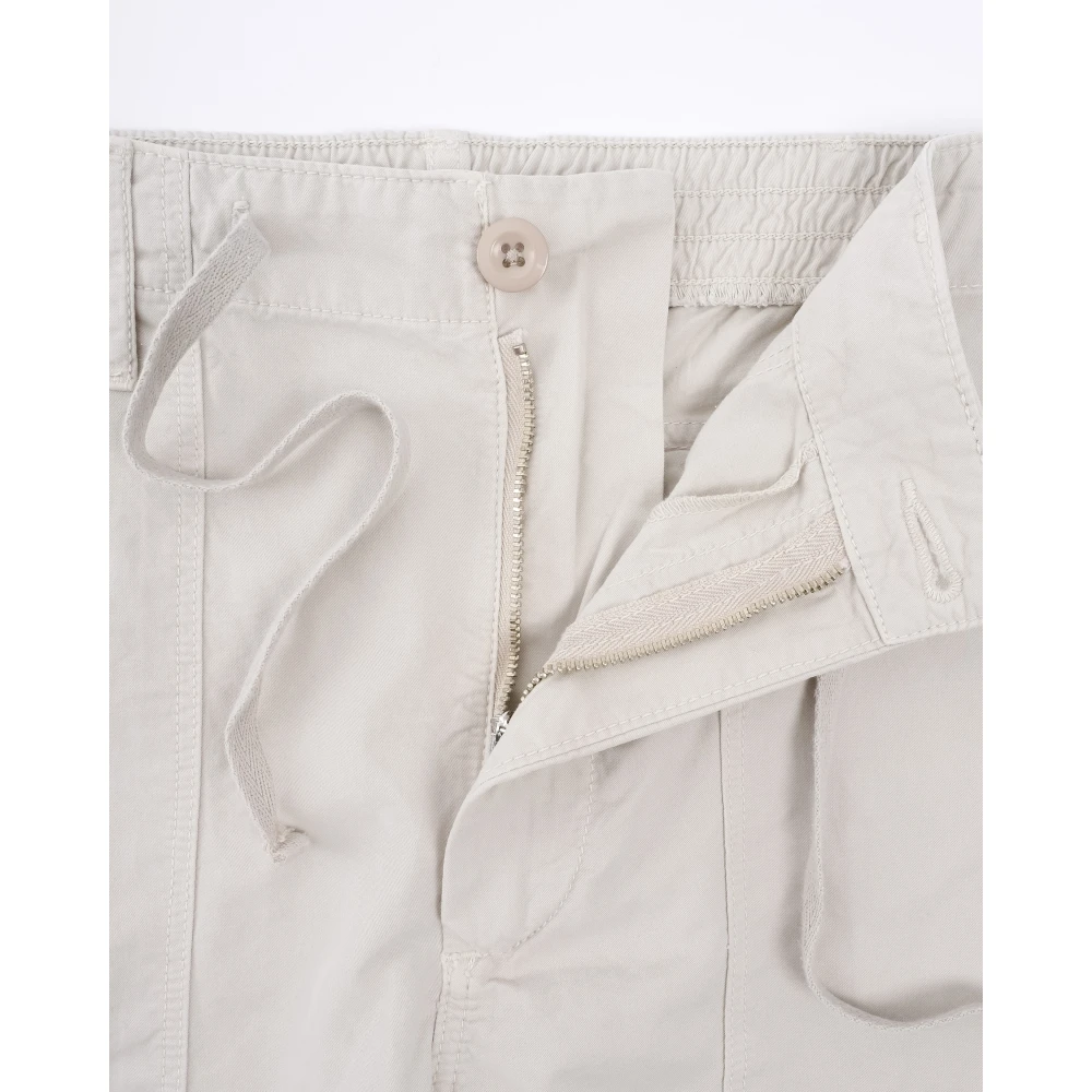 Hartford Casual Shorts Gray Heren