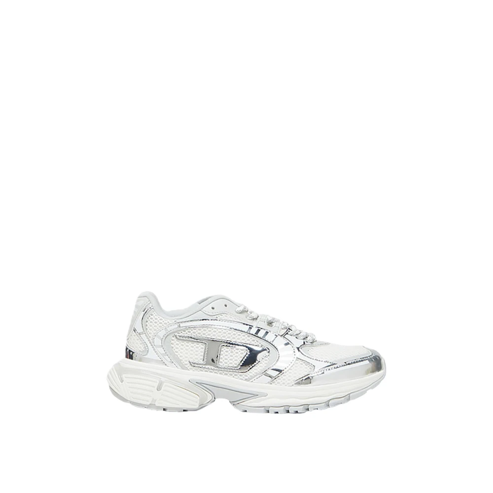 Diesel S-Pro-V-Dense Mesh Sneaker Heren Schoenen Grijs