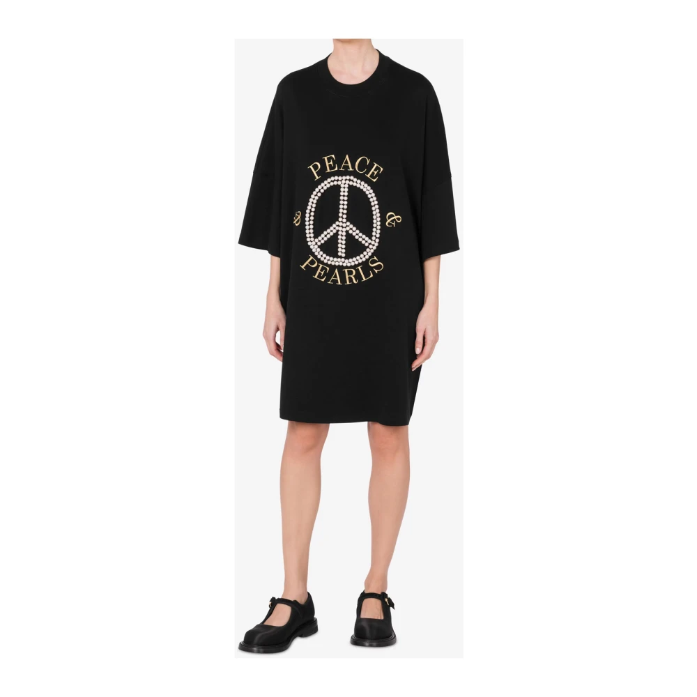 Moschino Chic Dress Assortment Black Dames