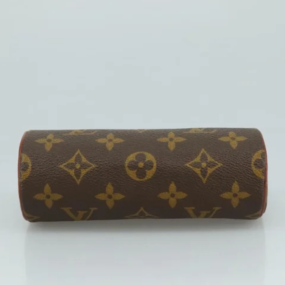 Louis Vuitton Vintage Pre-owned Canvas pouches Brown Dames