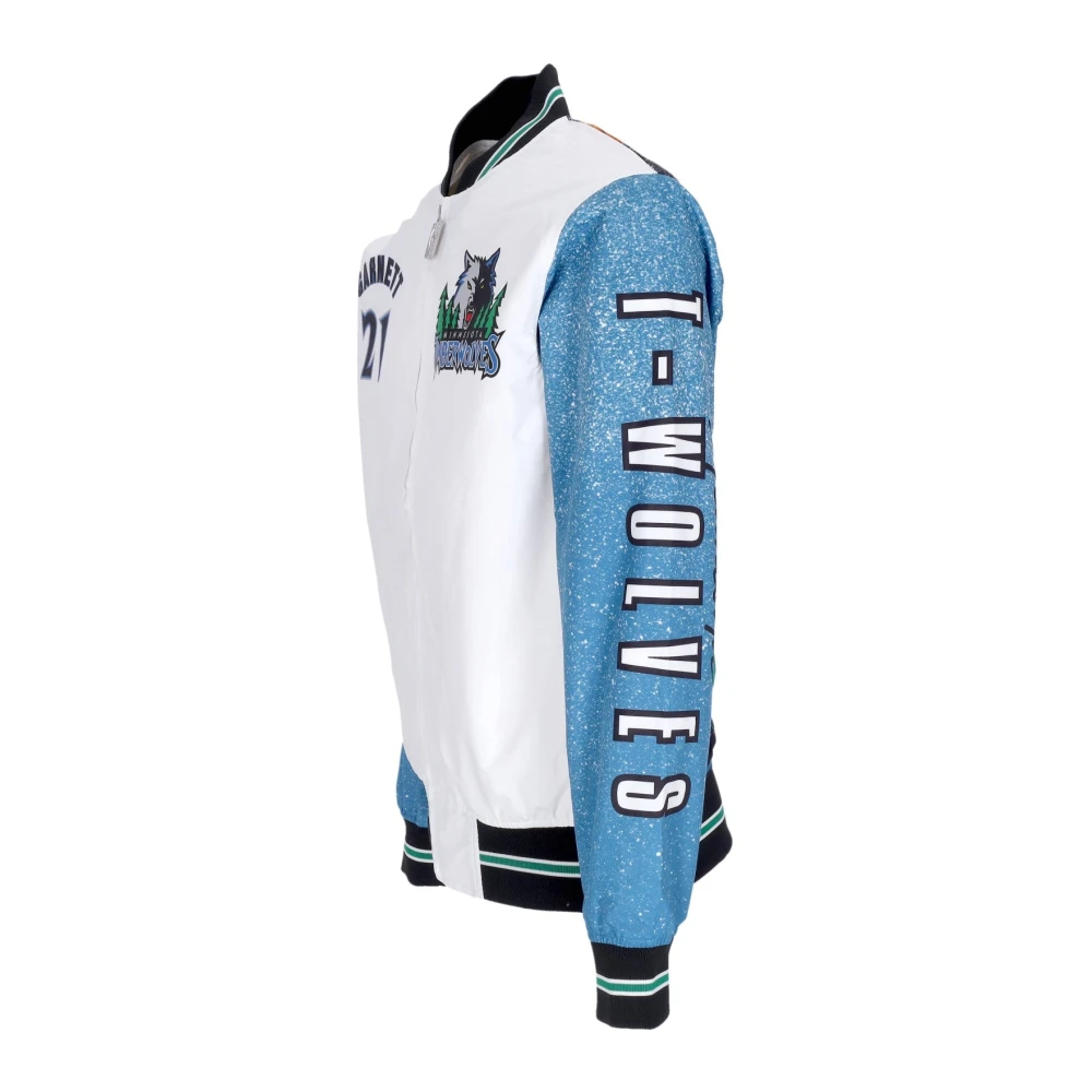 Mitchell & Ness NBA Burst Bomberjack Kevin Garnett Multicolor Heren