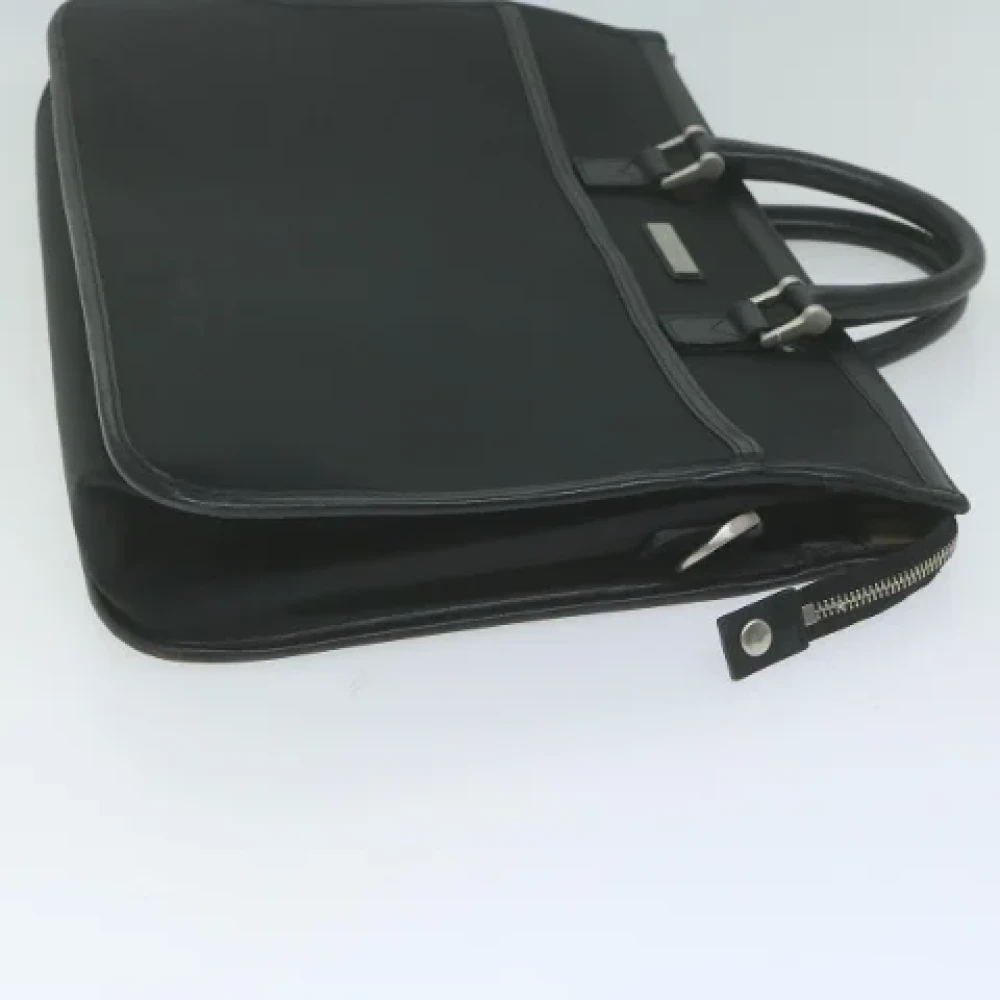 Burberry Vintage Pre-owned Nylon handbags Black Dames