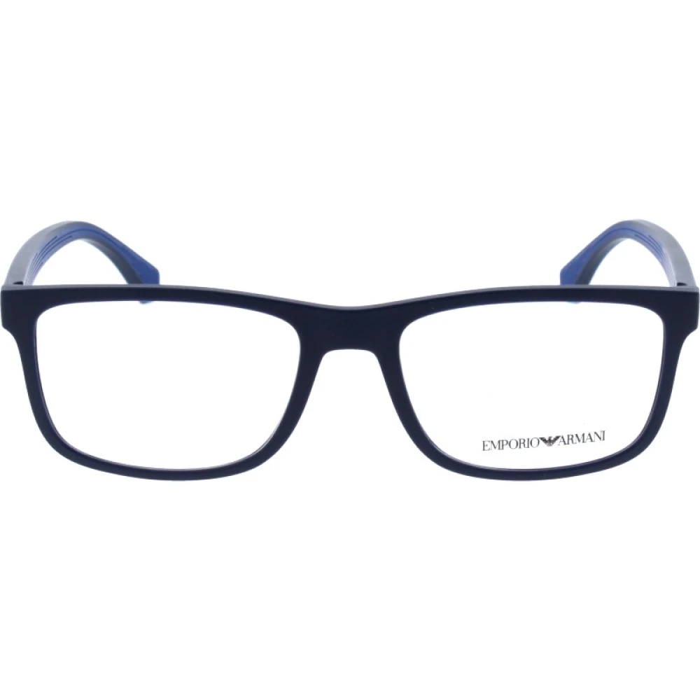 Emporio Armani Originele voorschriftbrillen met 3 jaar garantie Blue Heren
