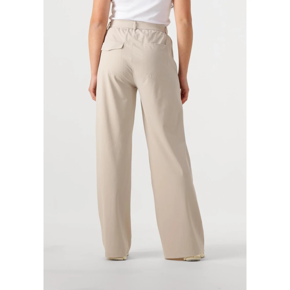 Penn&Ink N.Y Beige Broeken voor Vrouwen Beige Dames