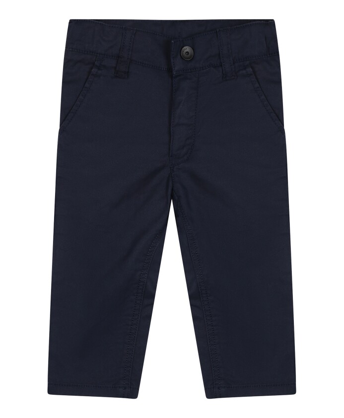 pantalon-casual-bleu-avec-logo-patch