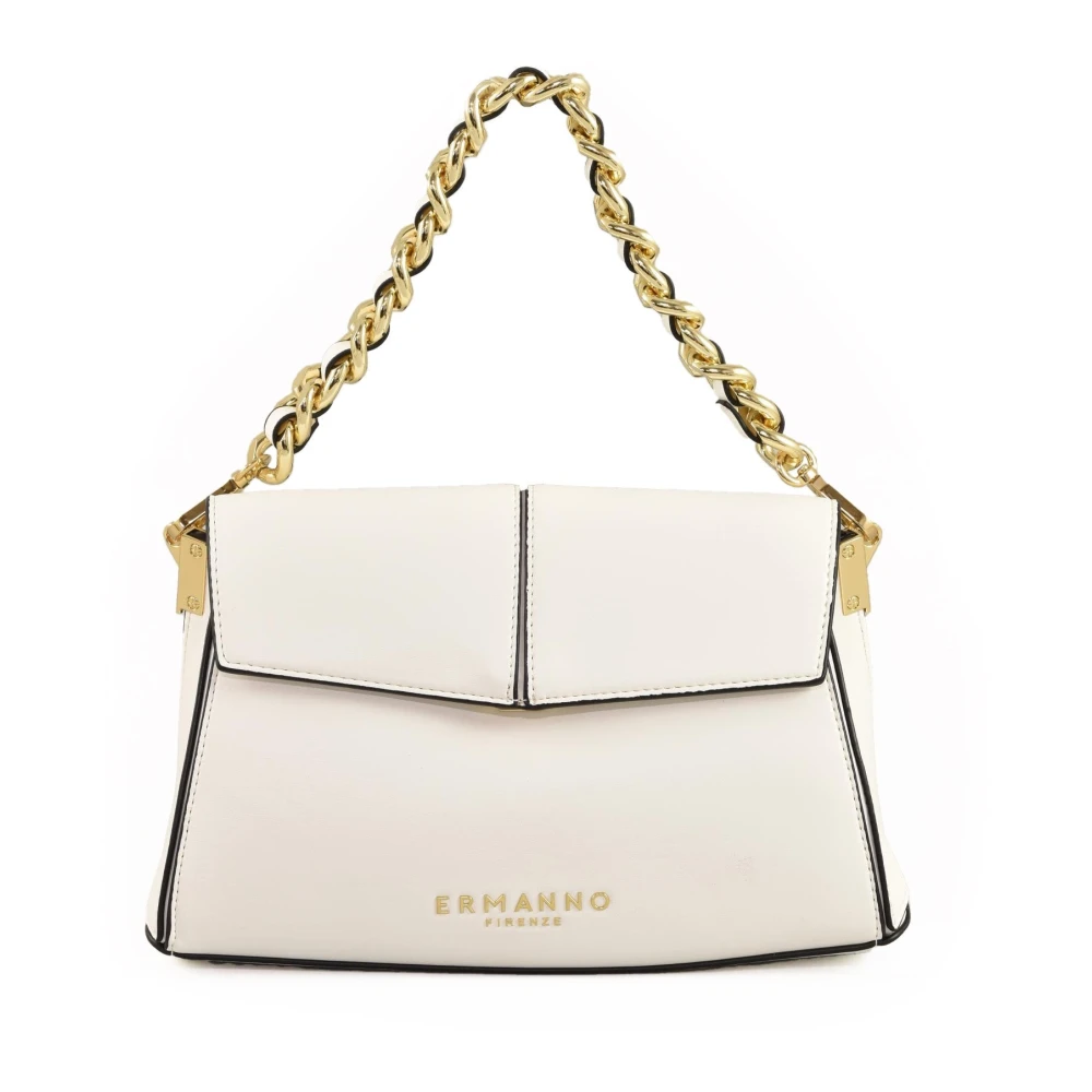 Ermanno Scervino Firenze Tas van Polyurethaan White Dames