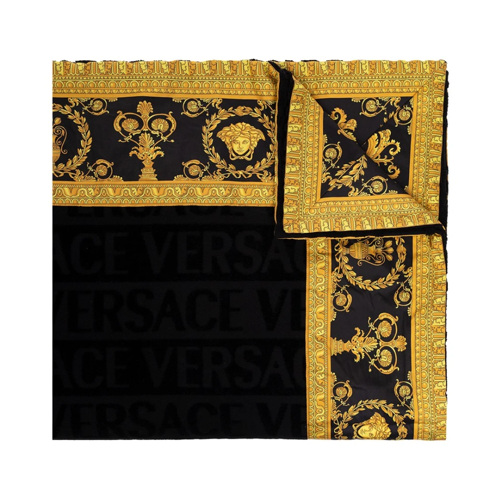 Versace Handdoek Black Dames