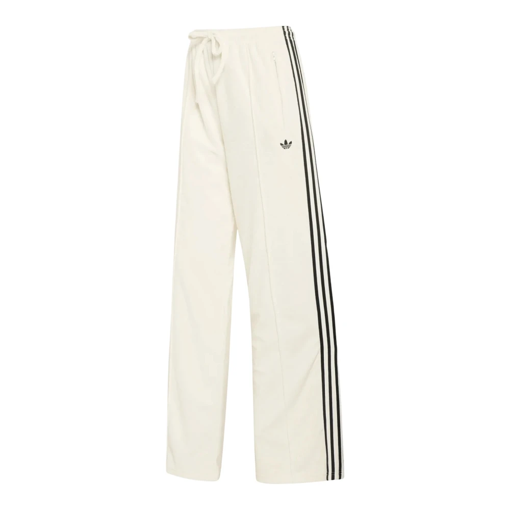 Adidas Women's White Joggers - Training Trousers & Tights - S - Sport