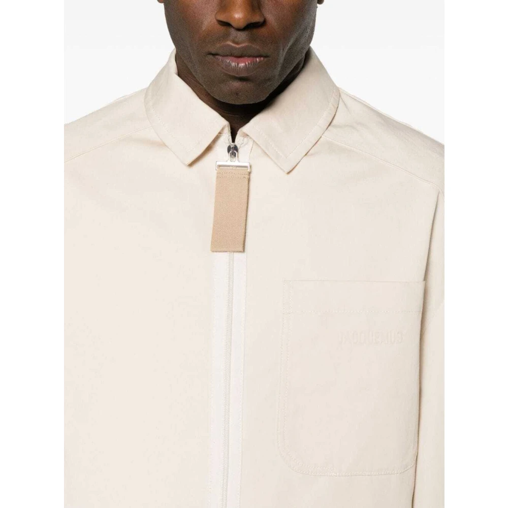 Jacquemus Light Jackets Beige Heren