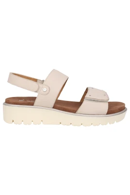 Beige dammsandal - sommarkollektion