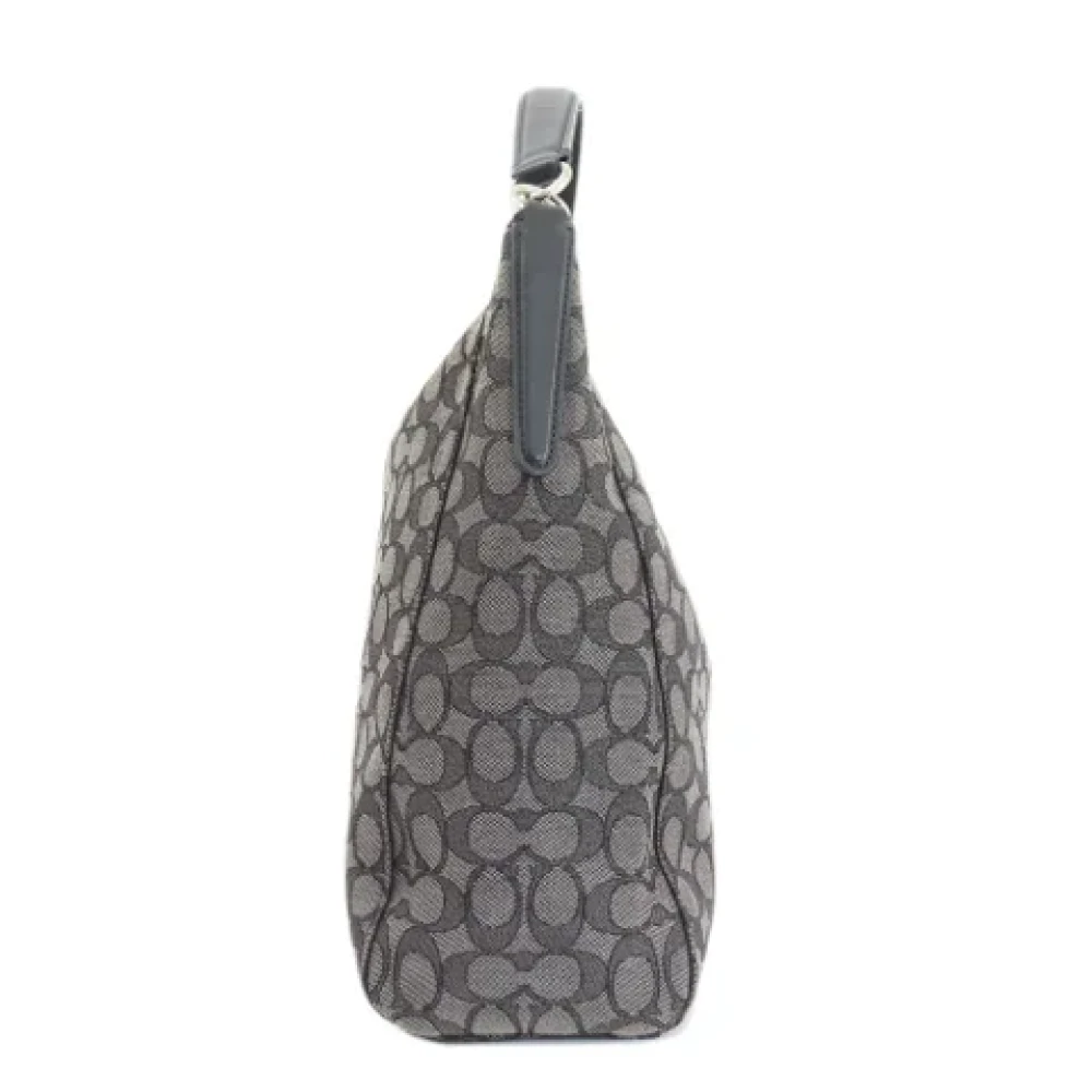 Coach Pre-owned Fabric handbags Black Dames