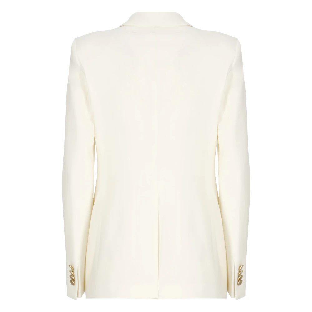 Tagliatore Jassen Ivoor Beige Dames