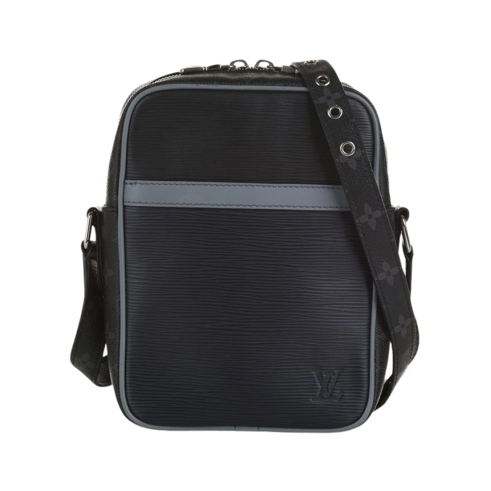 Louis Vuitton Vintage Women's Blue Pre-Owned Pochette Crossbody Bag