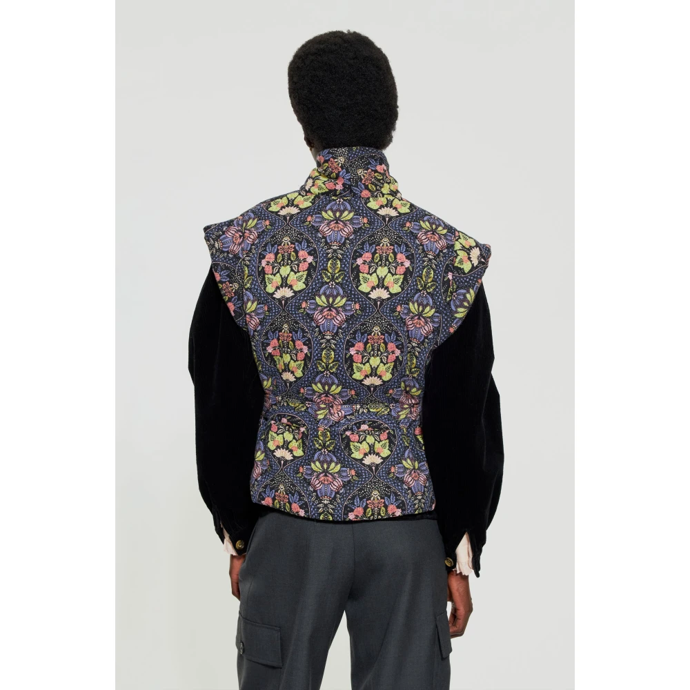 Antik batik Eros print gilet Multicolor Dames