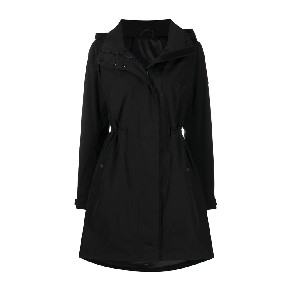 Canada Goose Trench Coats Black Dames