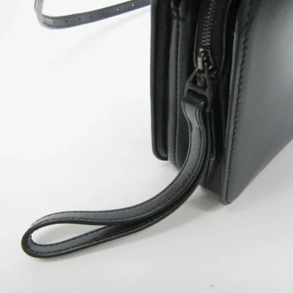 Balenciaga Vintage Pre-owned Leather shoulder-bags Black Dames