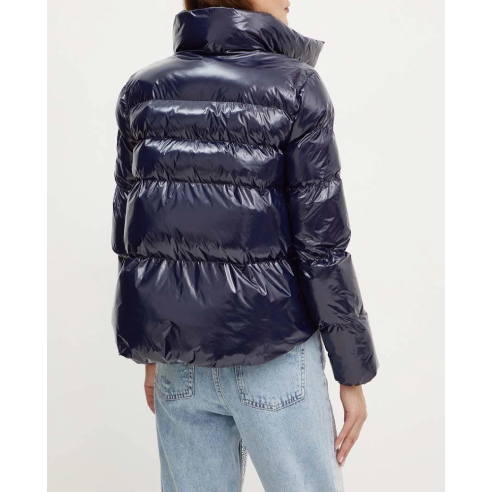 pinko Stijlvolle Micro Caban Jas Blue Dames