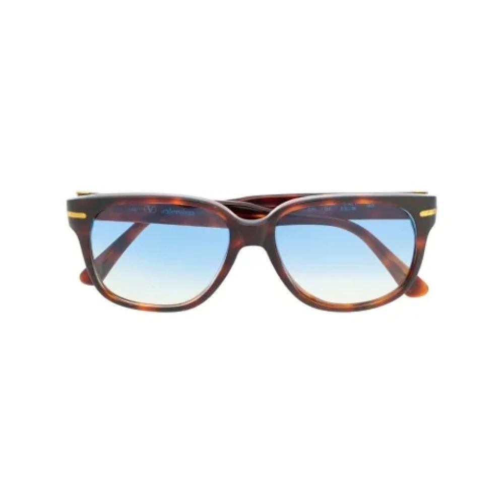 Valentino Vintage Pre-owned Acetate sunglasses Brown Dames