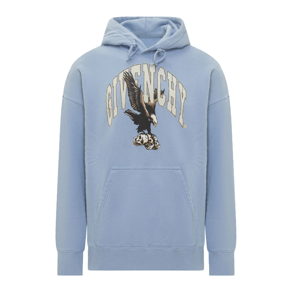 Givenchy Hoodie Blue Heren