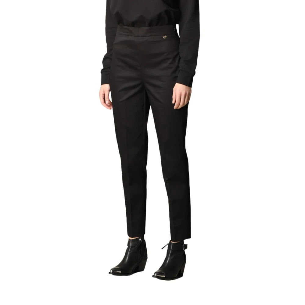 Twinset Broek Black Dames