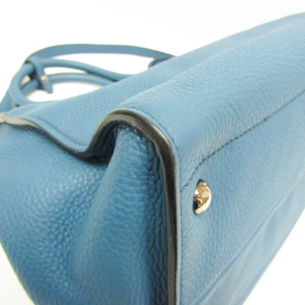 Prada Vintage Pre-owned Fabric prada-bags Blue Dames