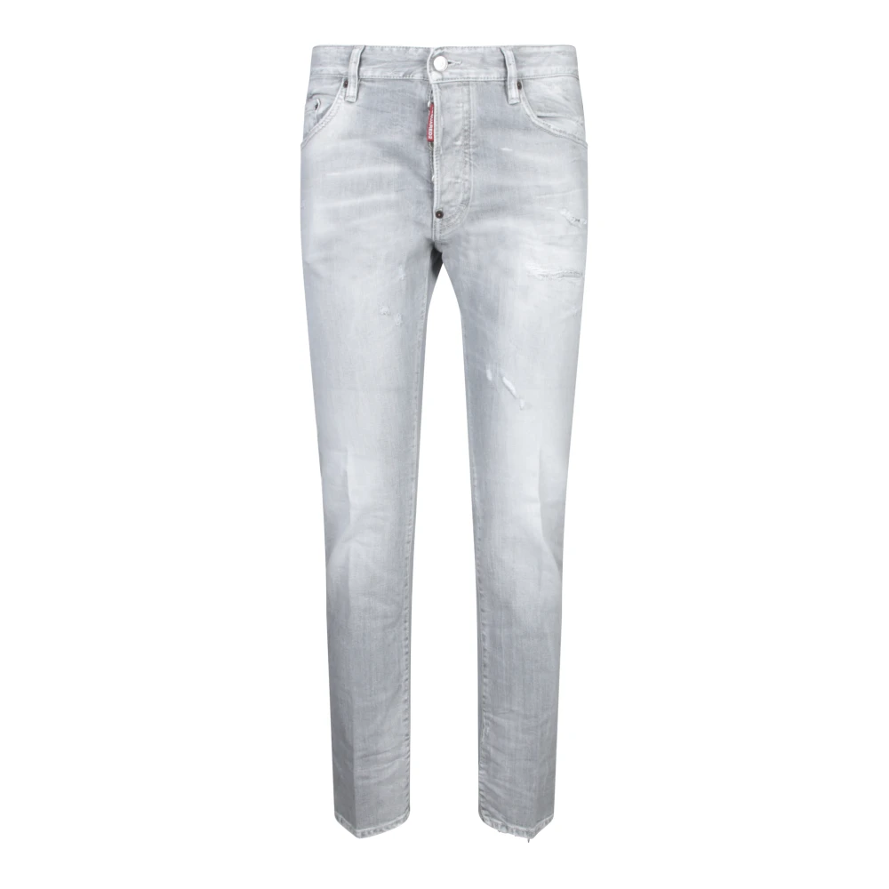 Dsquared2 Men's Gray Slim Fit Jeans, Xs, Slim-Fit Jeans